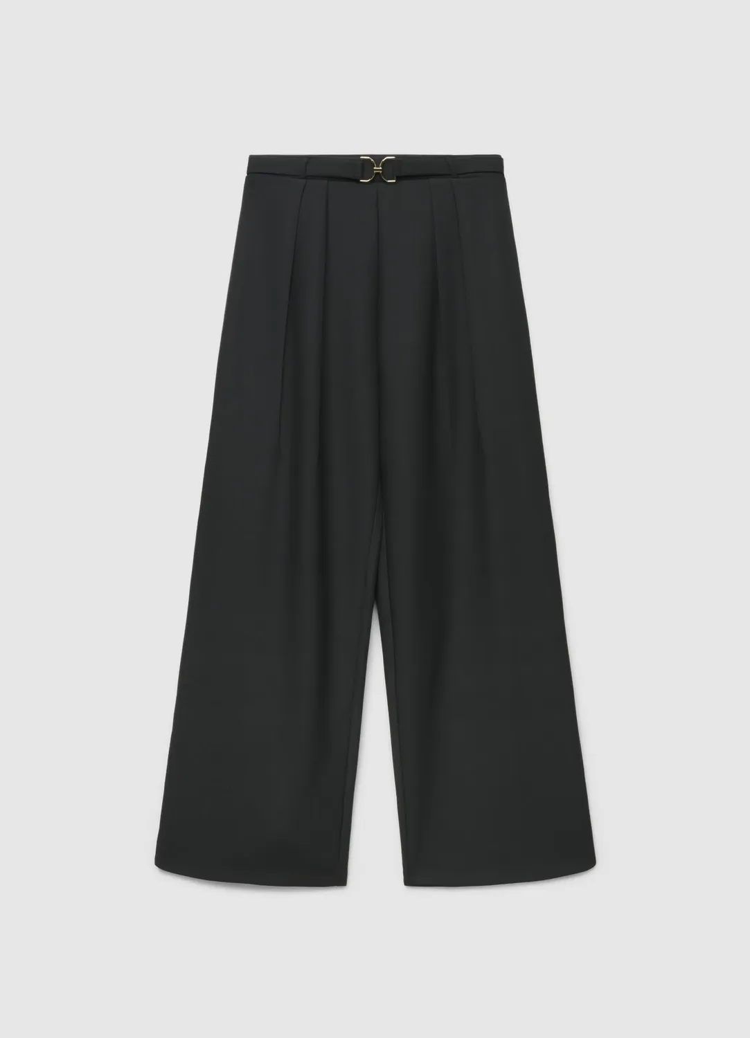 Calliope Palazzo pantalon femme palazzo ceinture taille haute