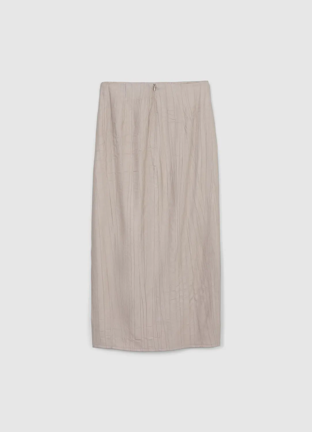 Calliope jupe midi fendue femme boucle dorée