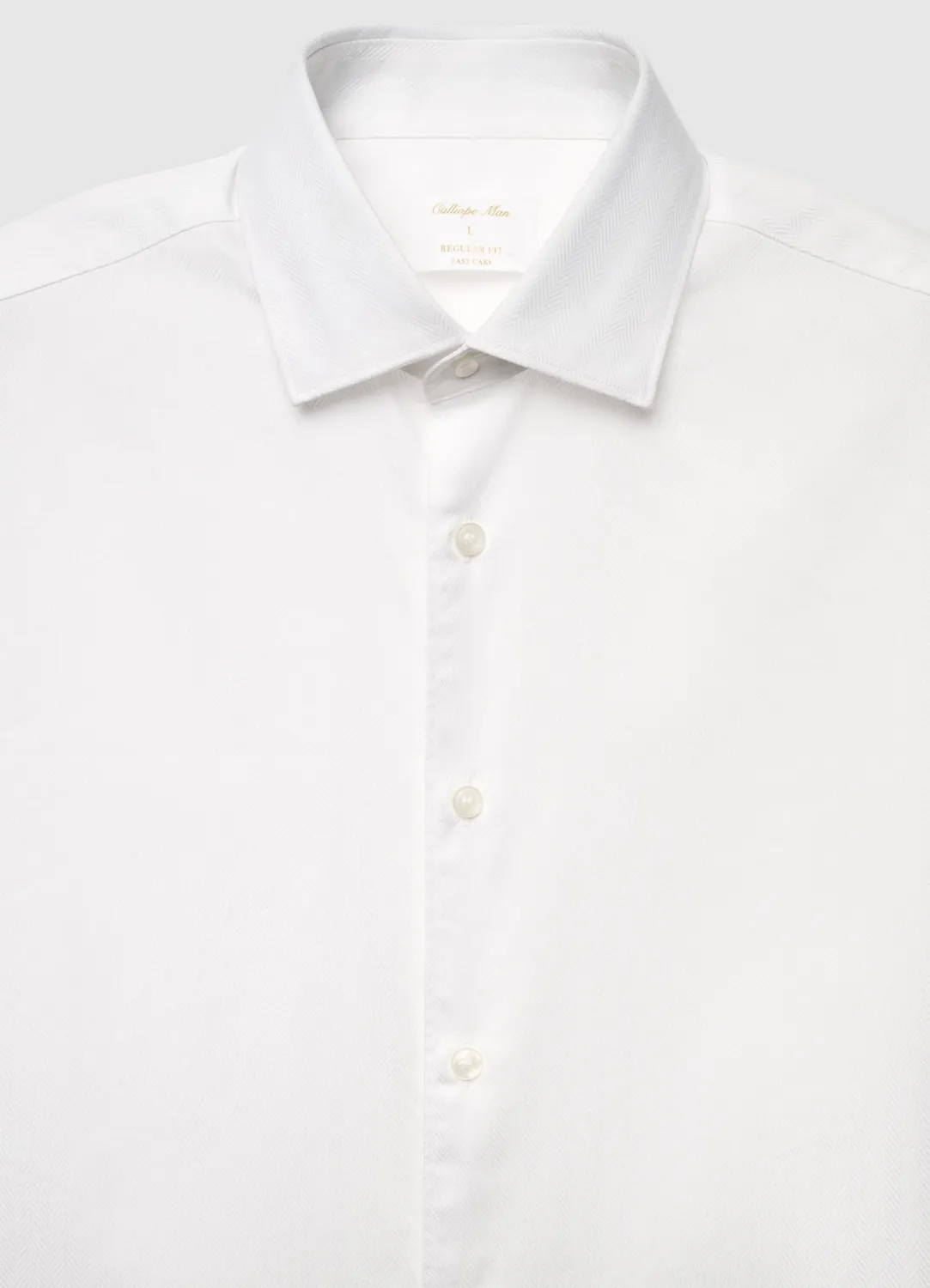 Calliope chemise homme coton coupe regular