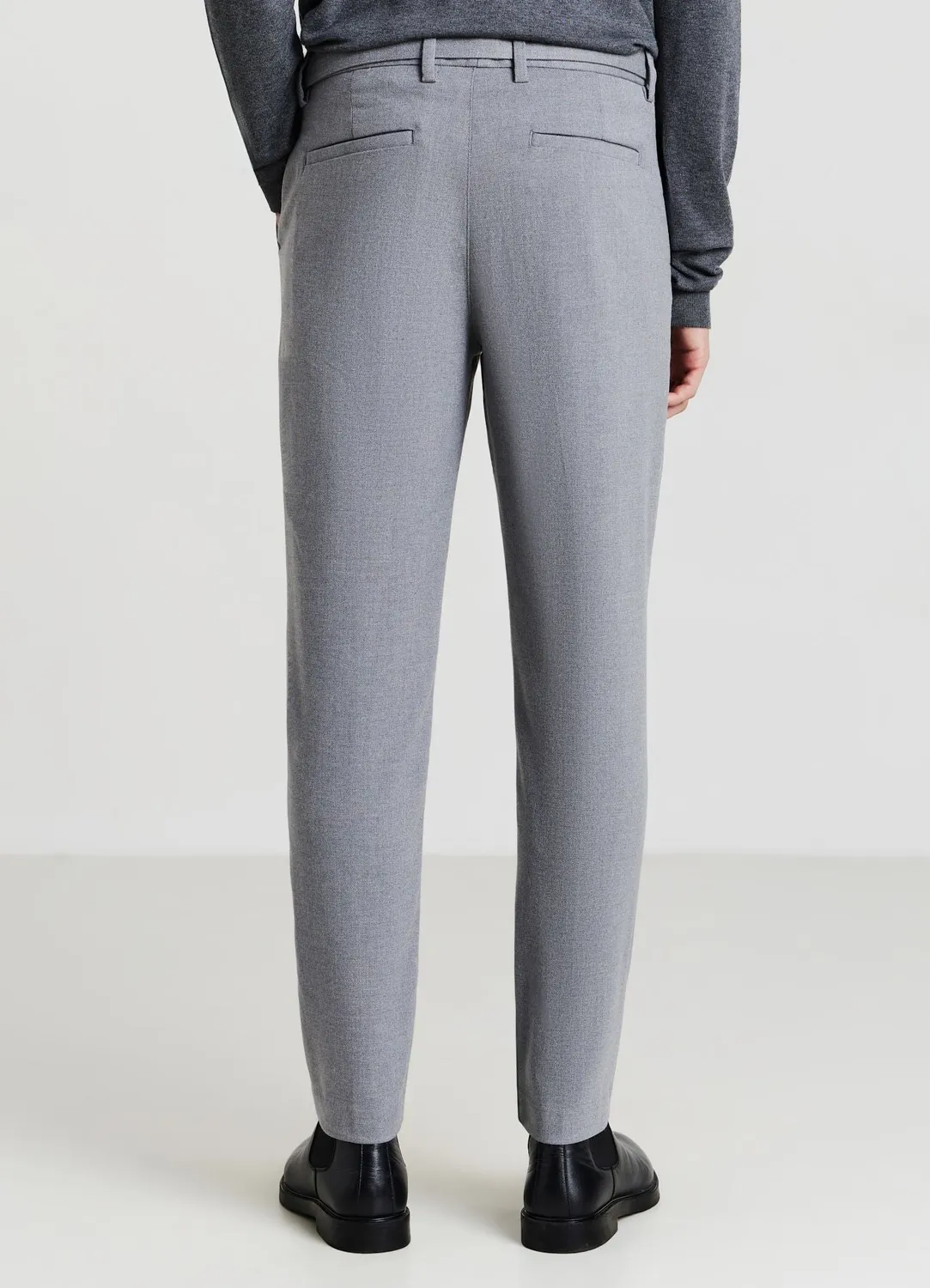 Calliope pantalon habillé homme à pinces ceinture
