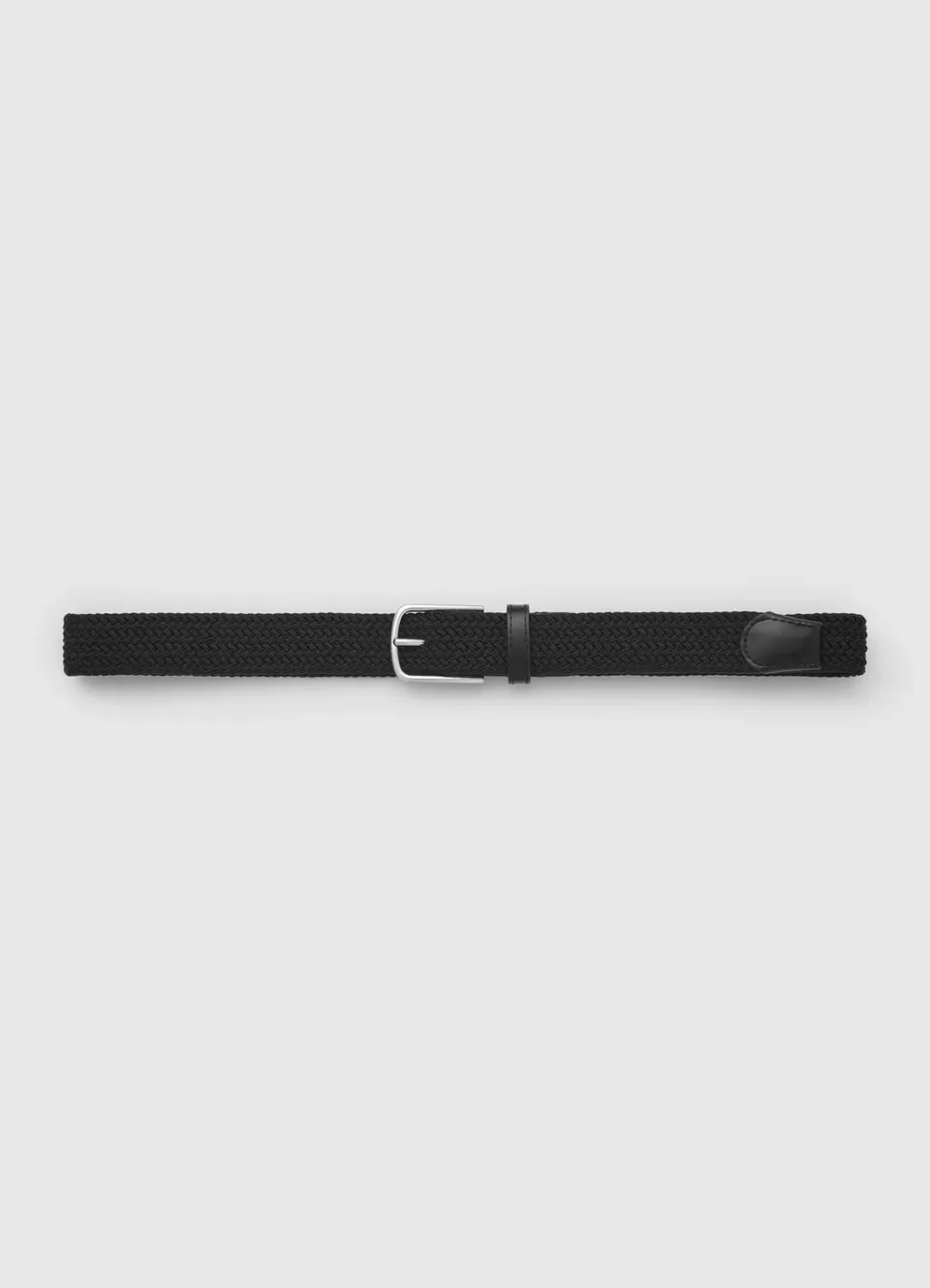Calliope ceinture homme tressée élastique boucle métal