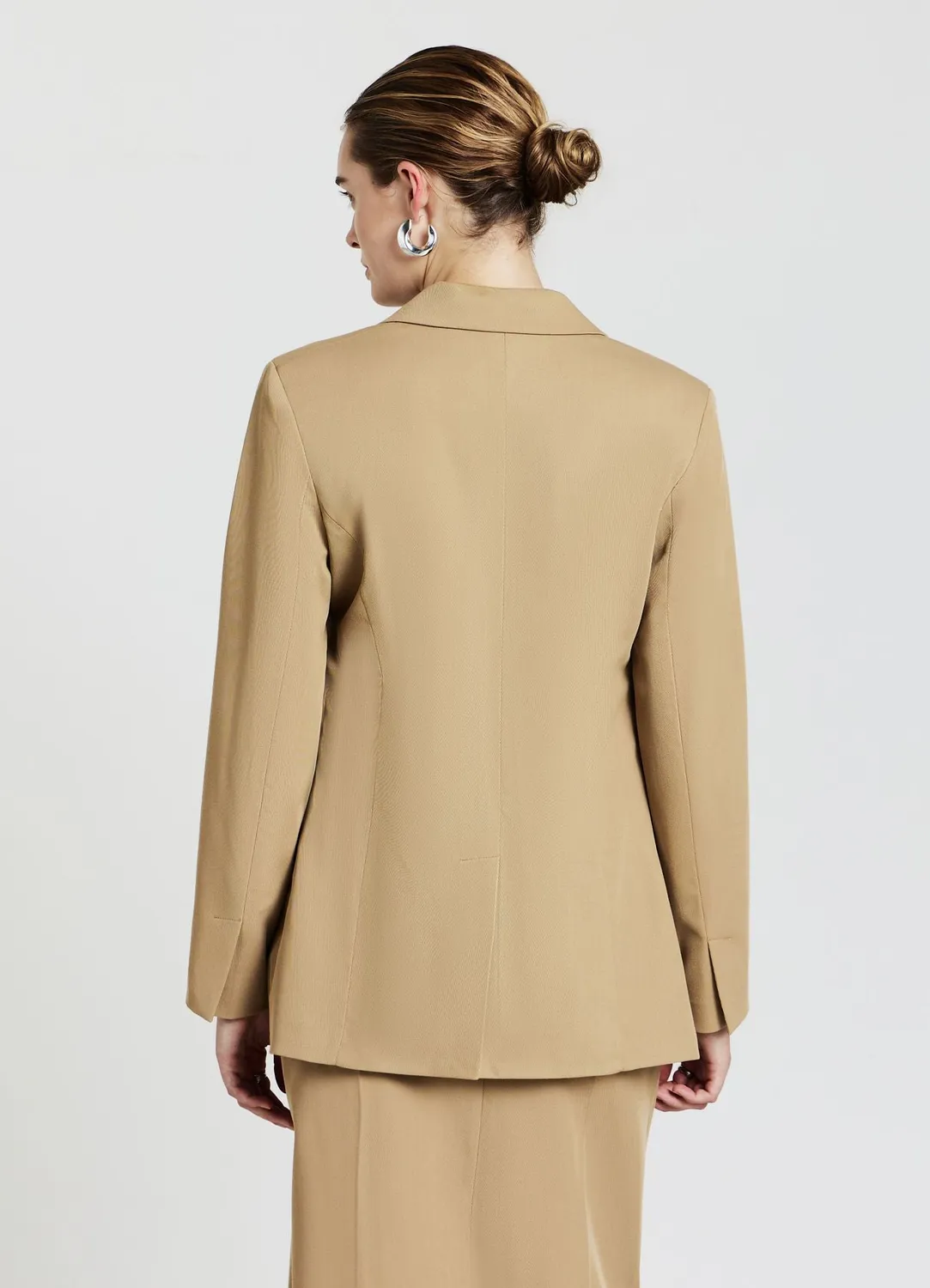Calliope veste double-boutonnage femme boutons cachés