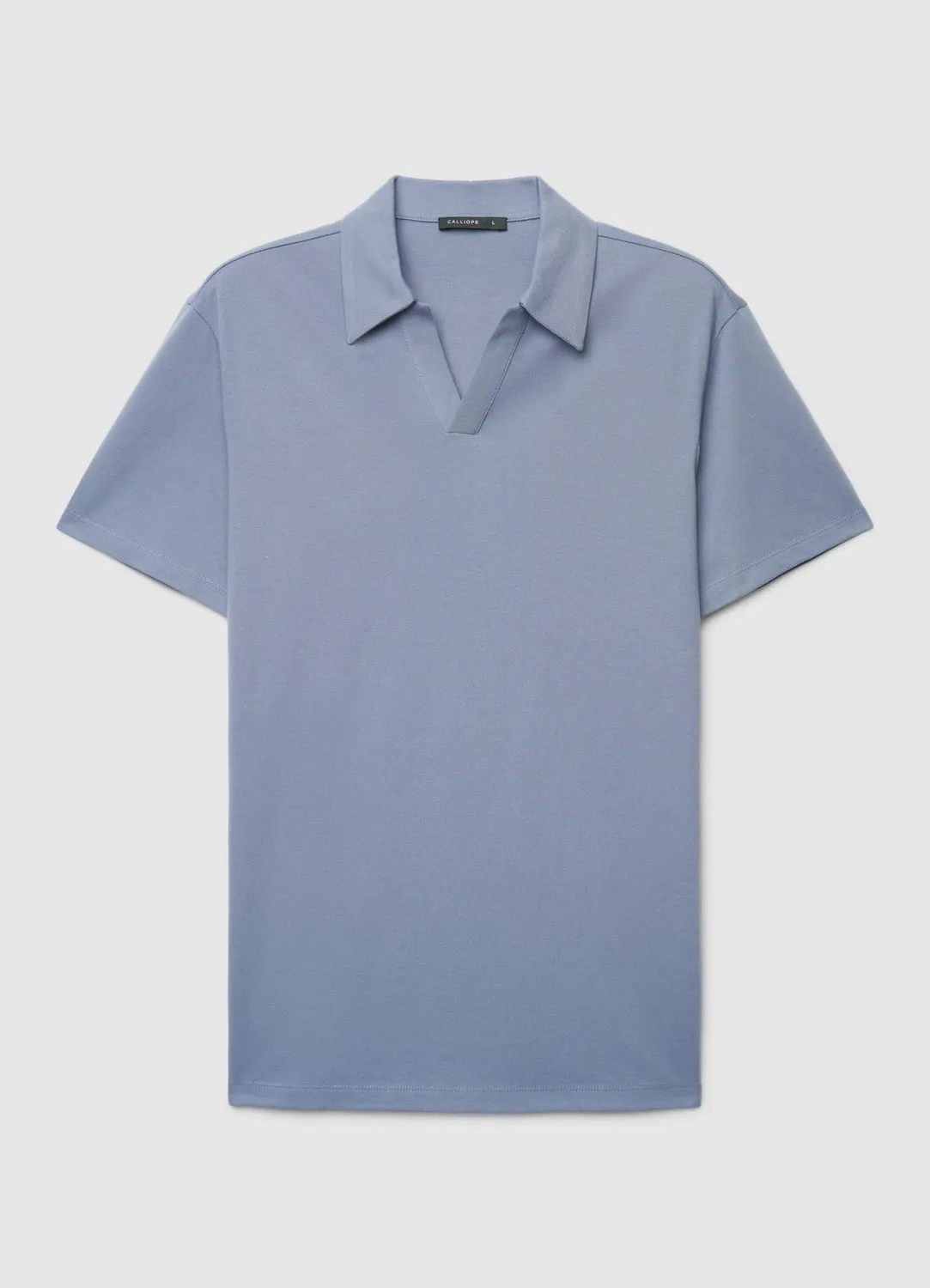 Calliope Polo uni homme manches courtes
