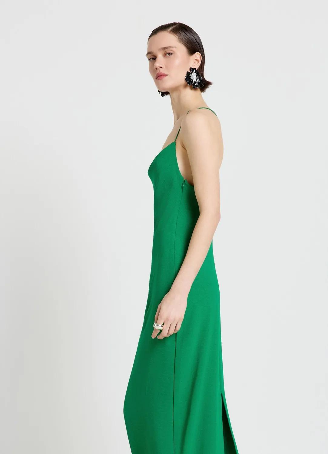 Calliope robe longue femme S fente devant