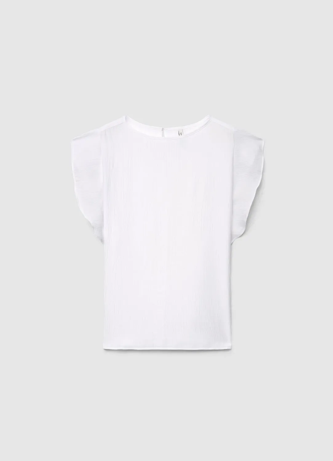 Calliope Blouse volants femme unie