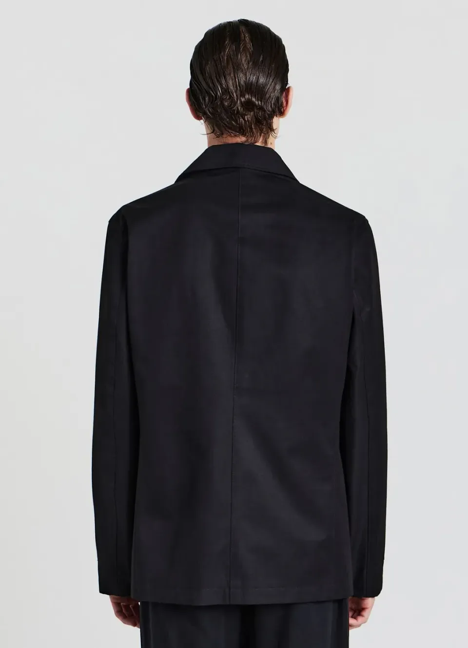 Calliope trench court double boutonnage manteau homme bureau