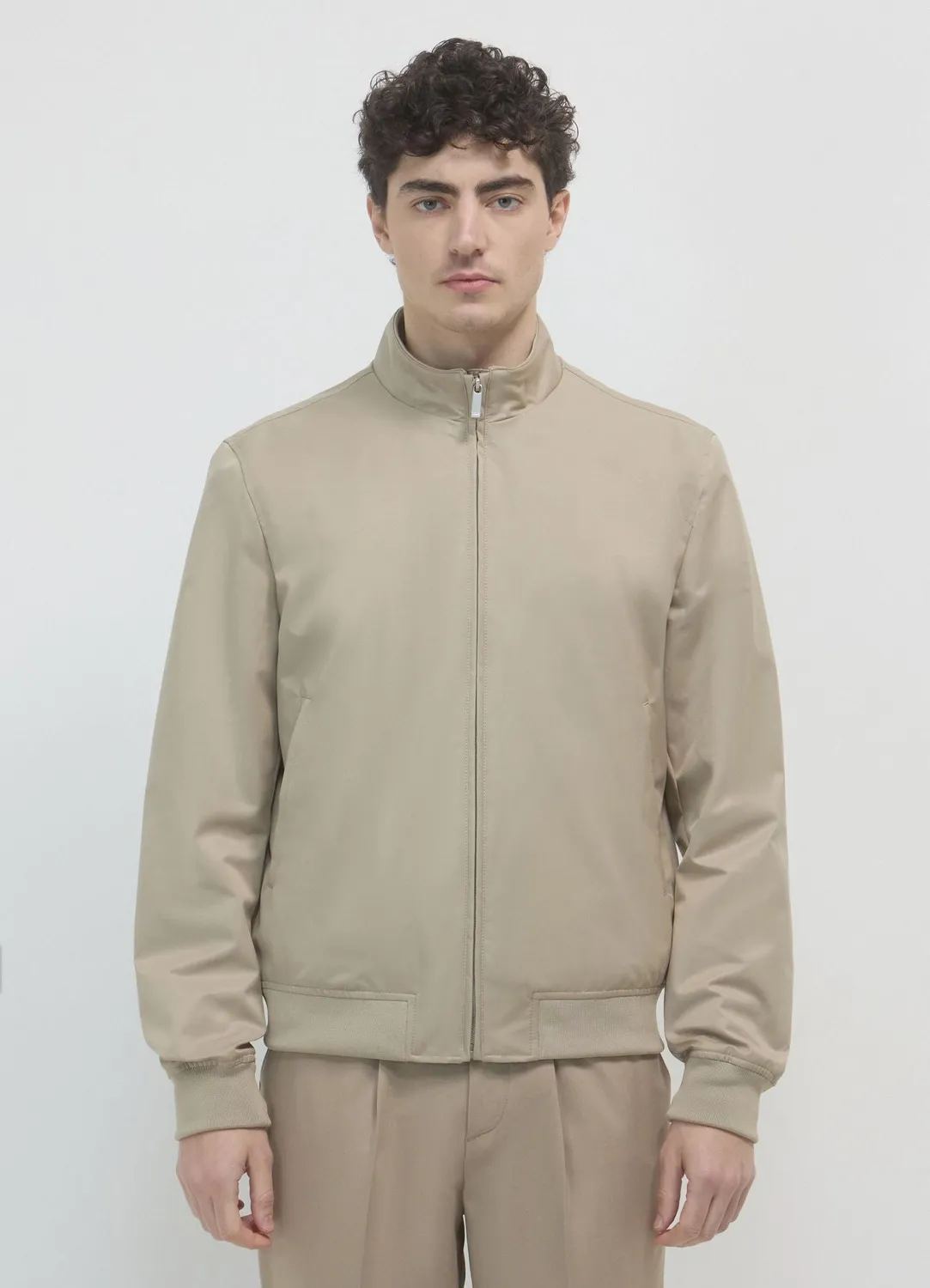 Calliope Bomber col montant homme coupe regular