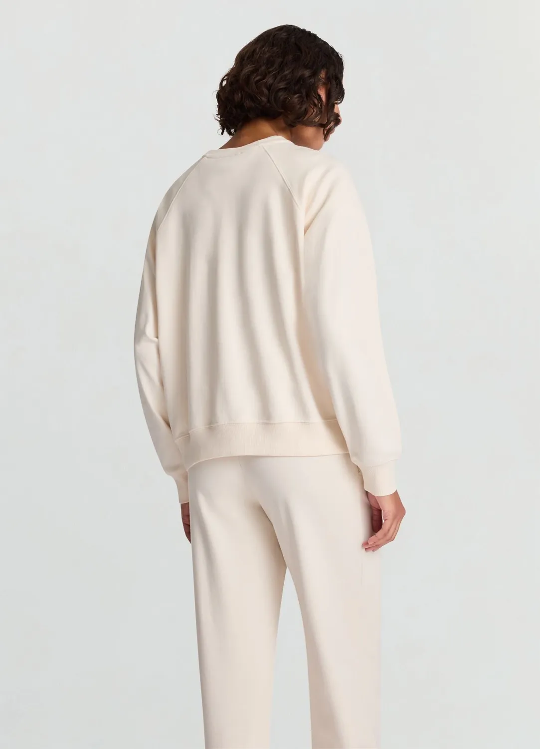 Calliope sweat col rond uni femme taille M