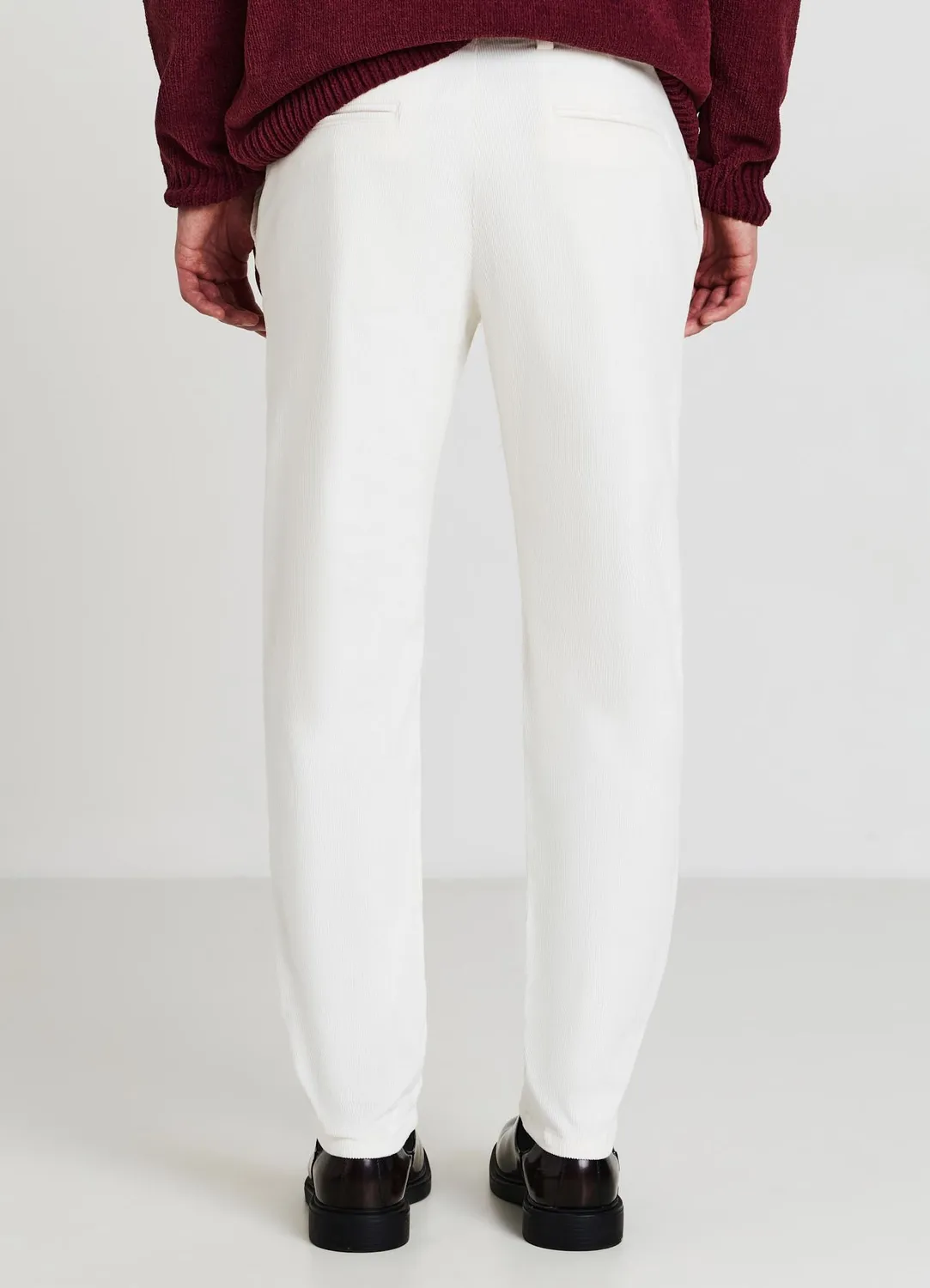 Calliope pantalon chino homme uni coupe droite