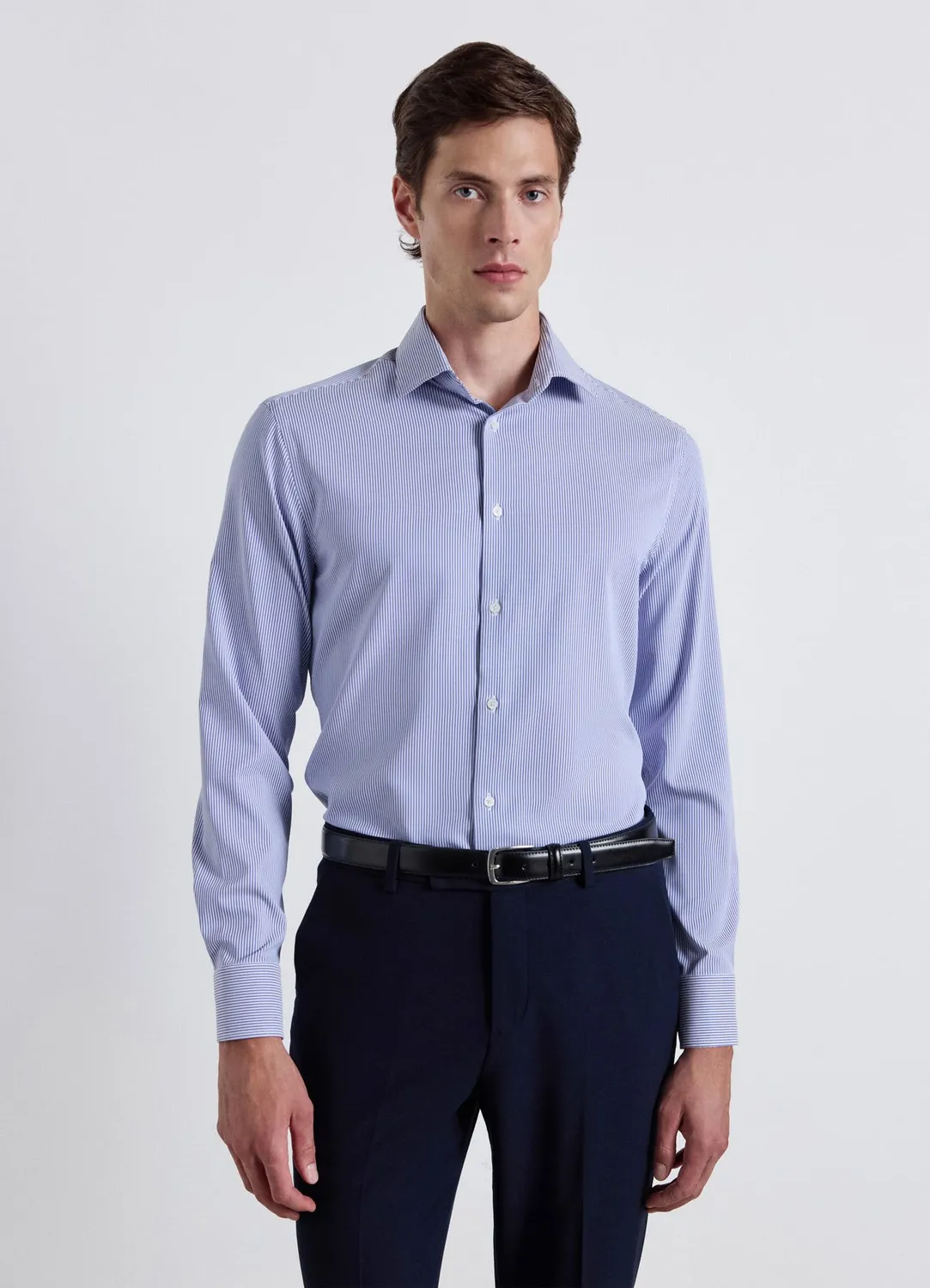 Calliope chemise slim fit rayures homme easy iron