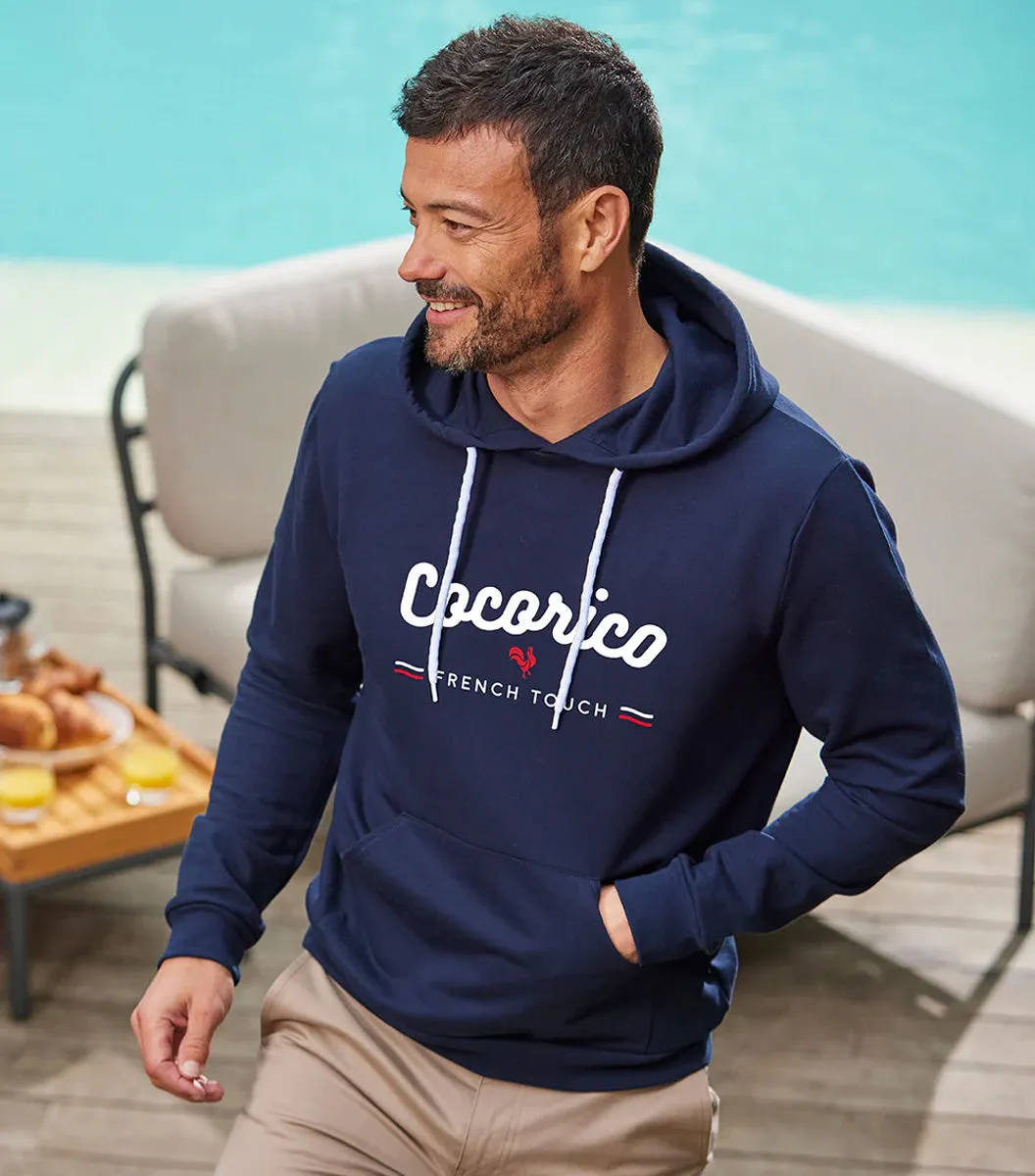 Cocorico Pack Marine Jogging + Sweat Capuche Homme