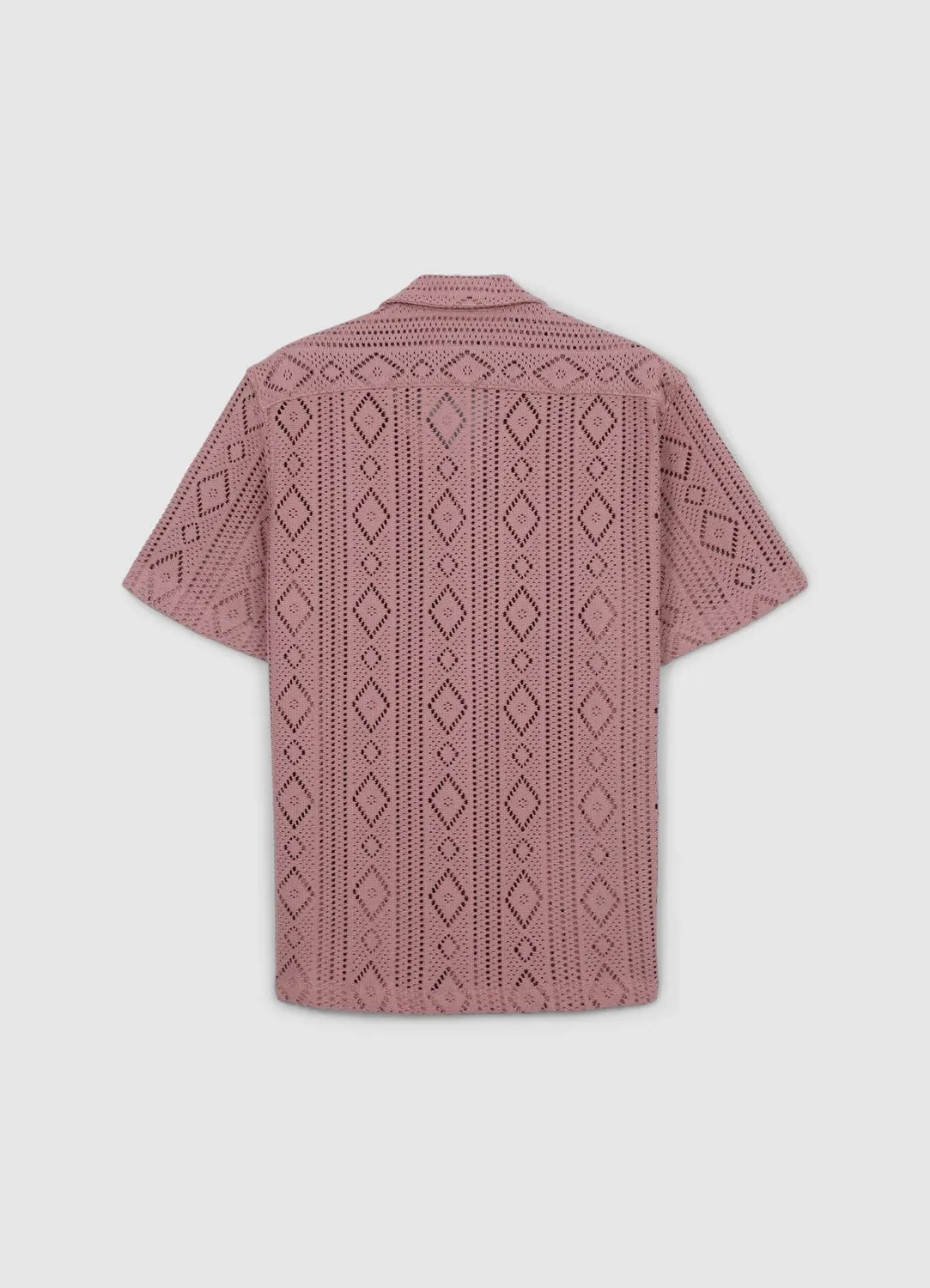 Calliope Bowling Chemise ajourée manches courtes homme