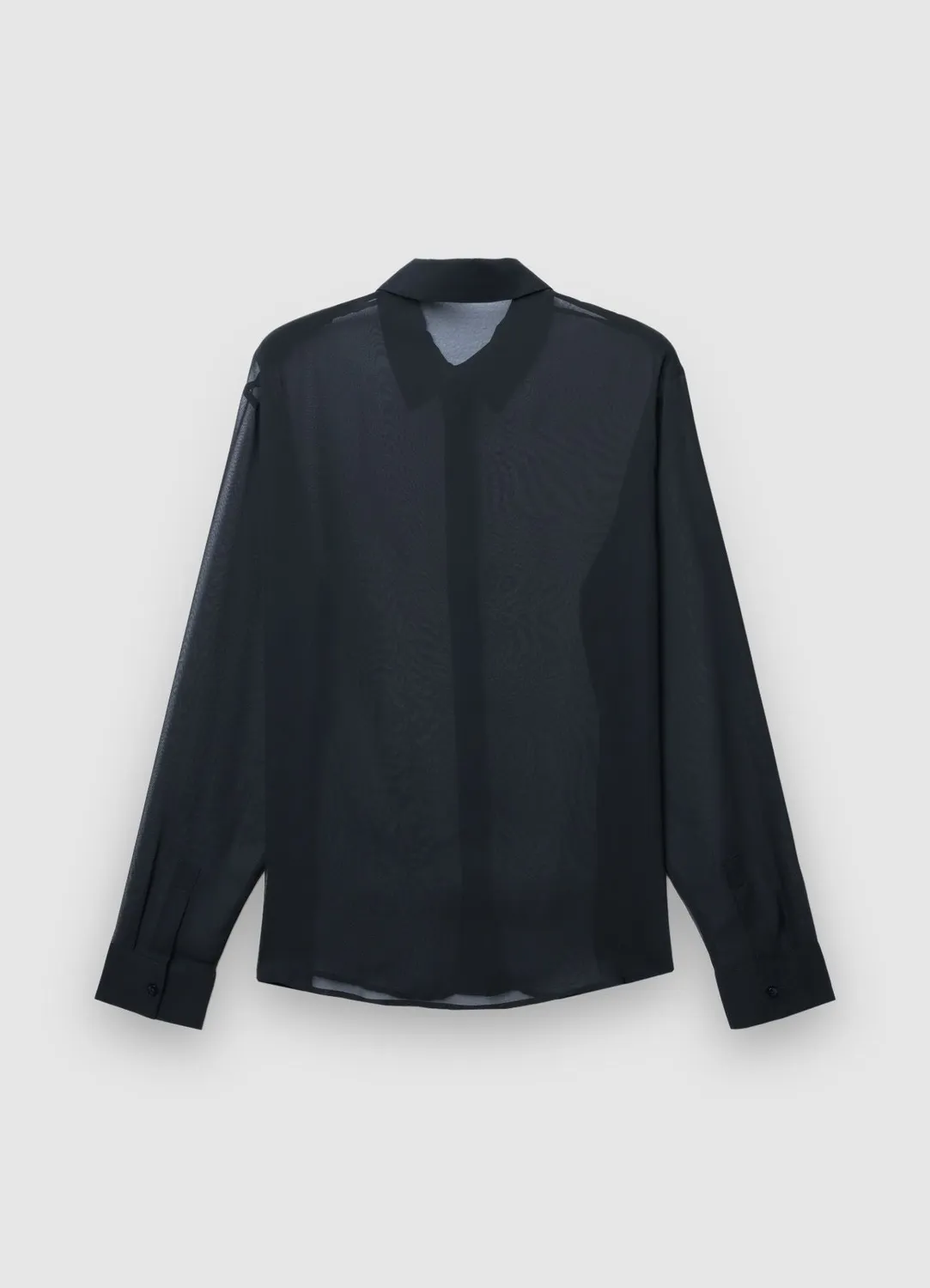 Calliope chemise georgette homme manches longues