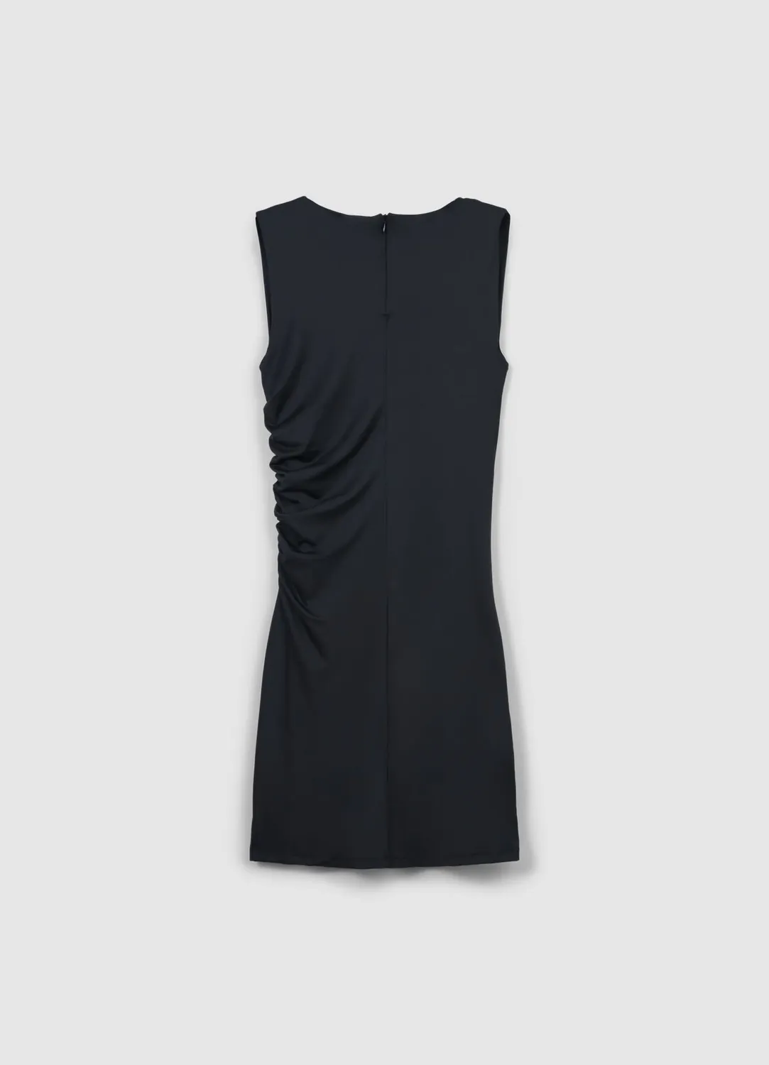 Calliope Atelier robe courte froncée sans manches