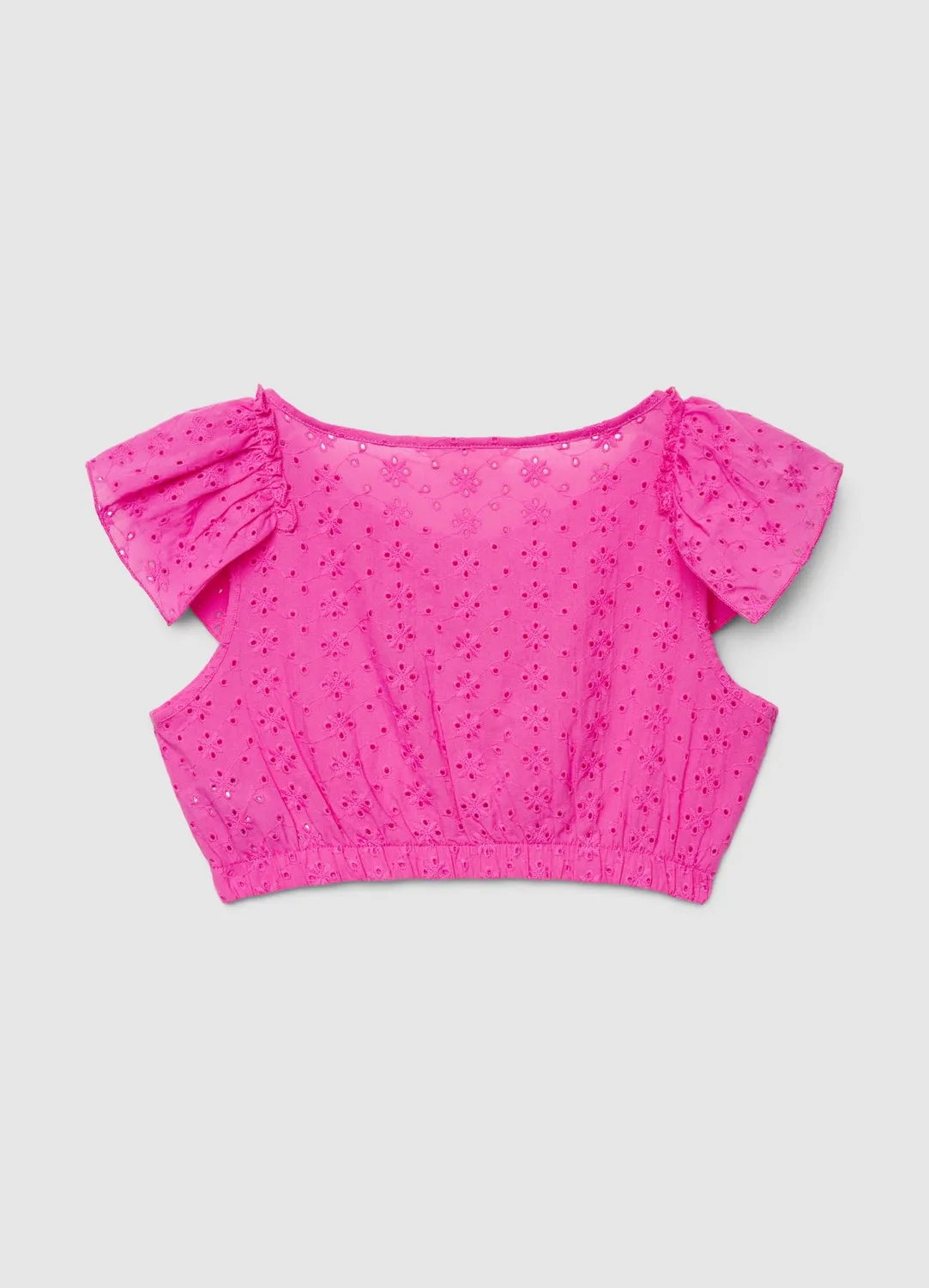 Calliope Blouse Sangallo à Volant Fille Blouse Cérémonie