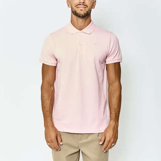 Robe di Kappa William polo unisexe rose 100% coton