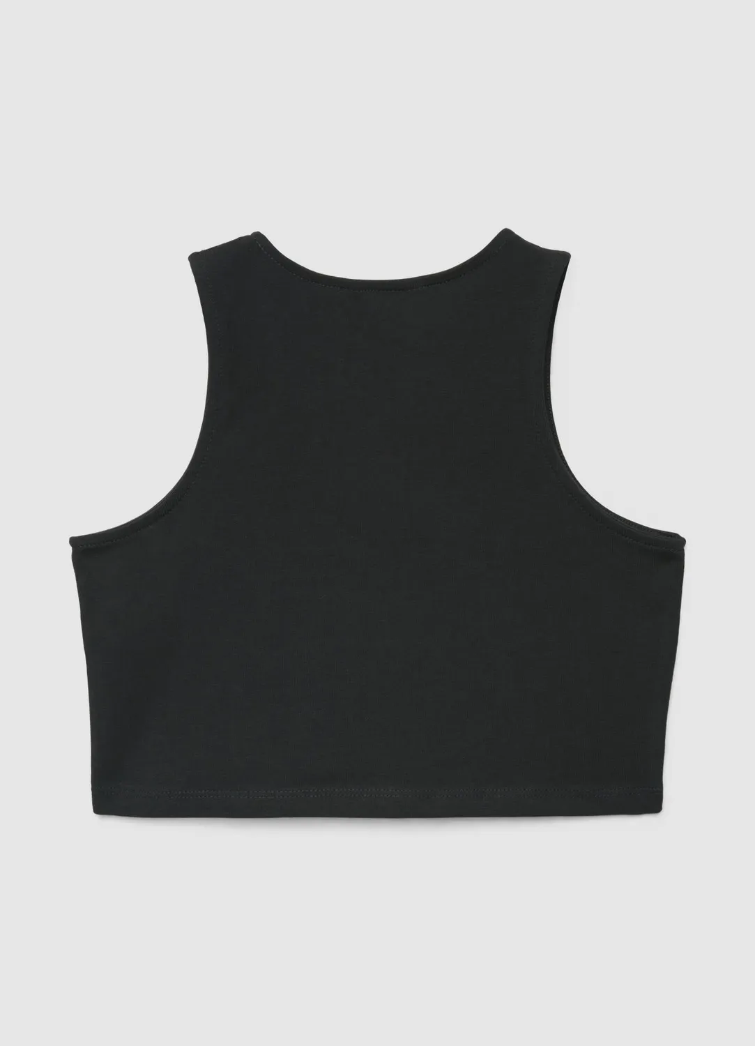Calliope Top crop uni fille bretelles larges