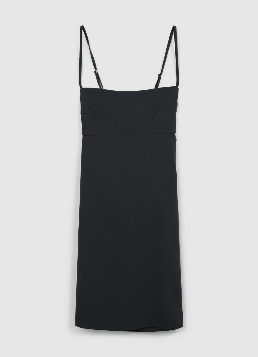 Calliope robe courte femme unie bretelles fines