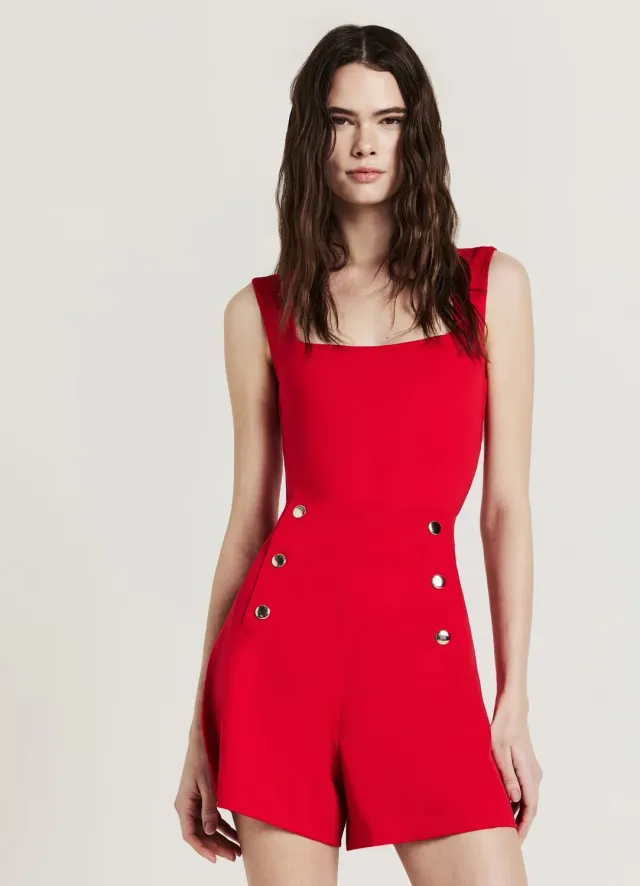 Calliope body col carré femme uni regular