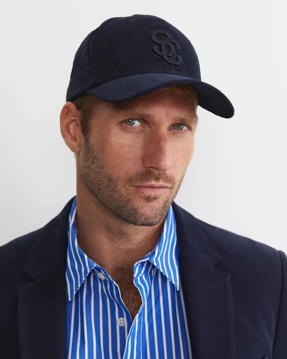 Sportscraft 700543 SC Logo casquette cord coton
