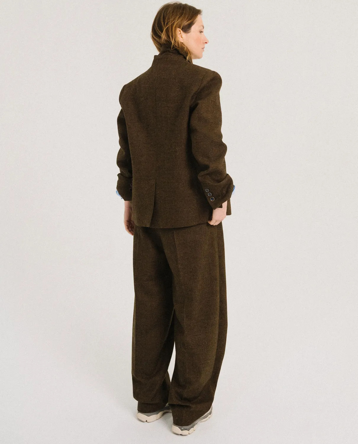 Tinsels Francois pantalon Nuts flanelle barrel