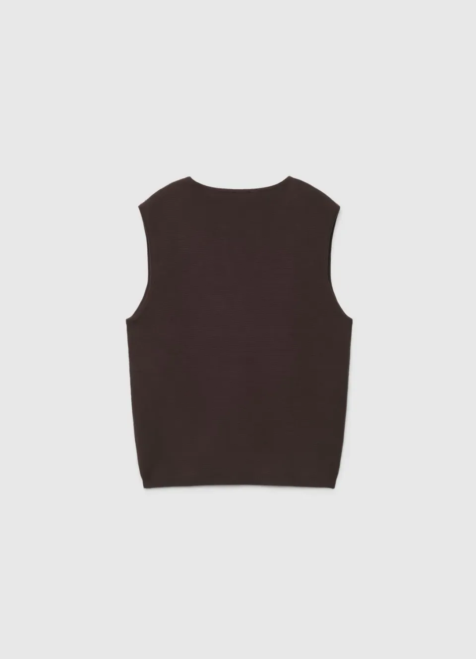 Calliope gilet homme en maille à boutons col V uni