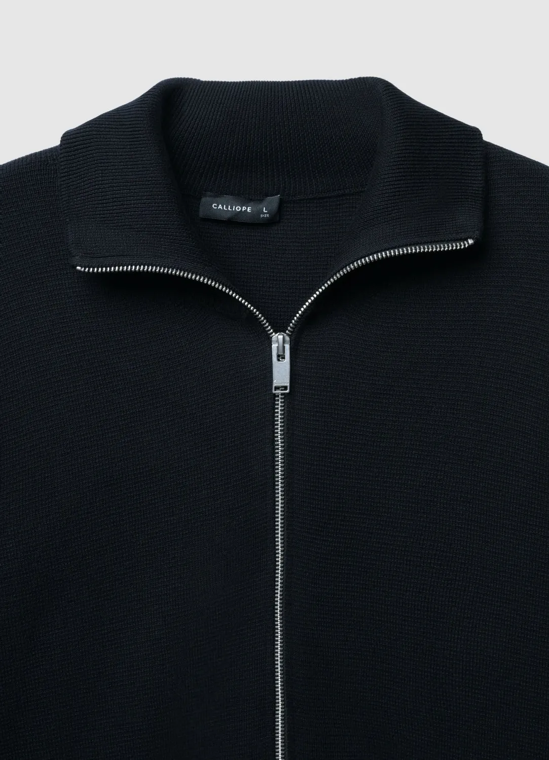 Calliope Cardigan Zip Homme Col Montant