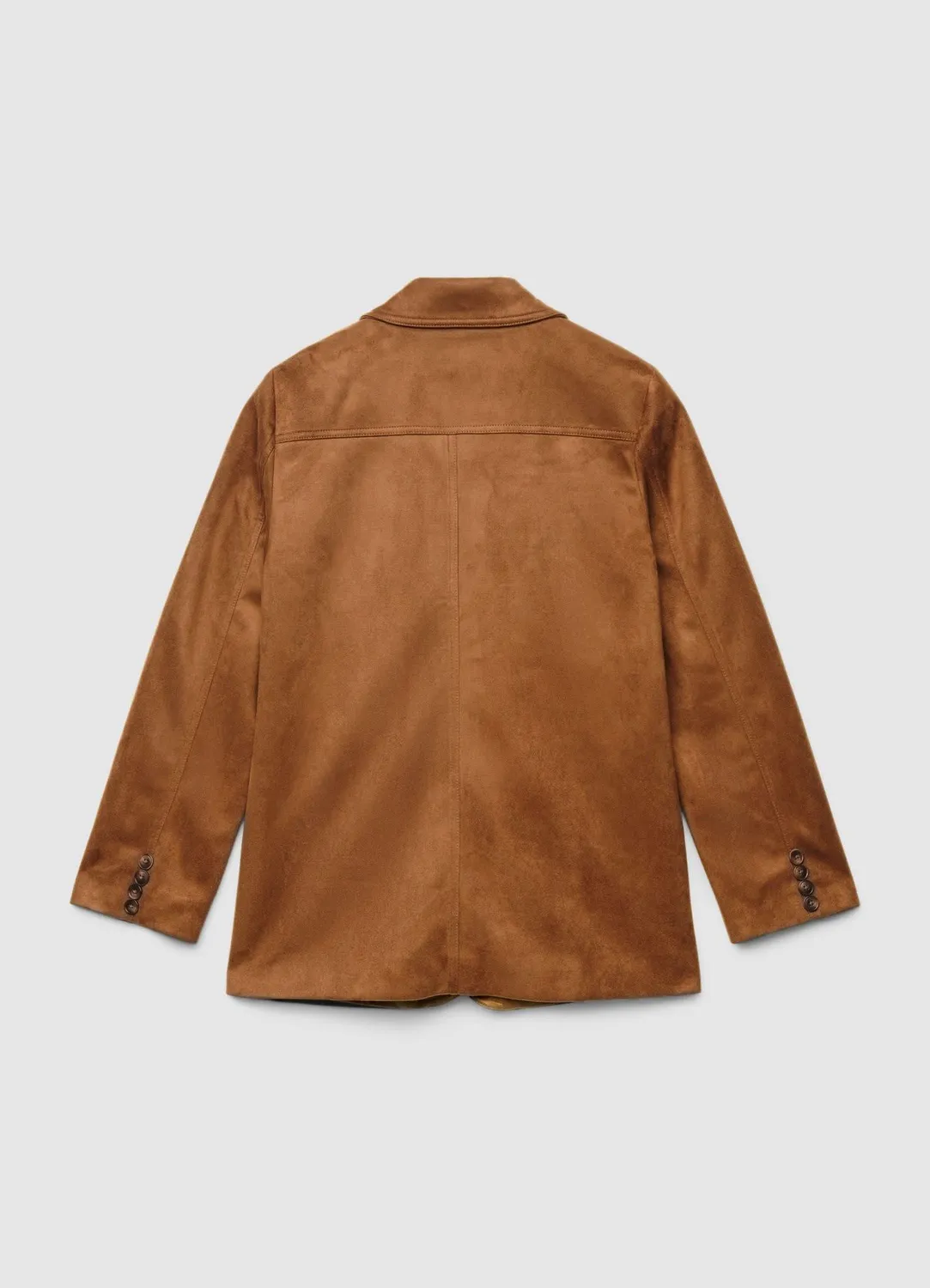 Calliope Blazer femme effet suédé 3 boutons
