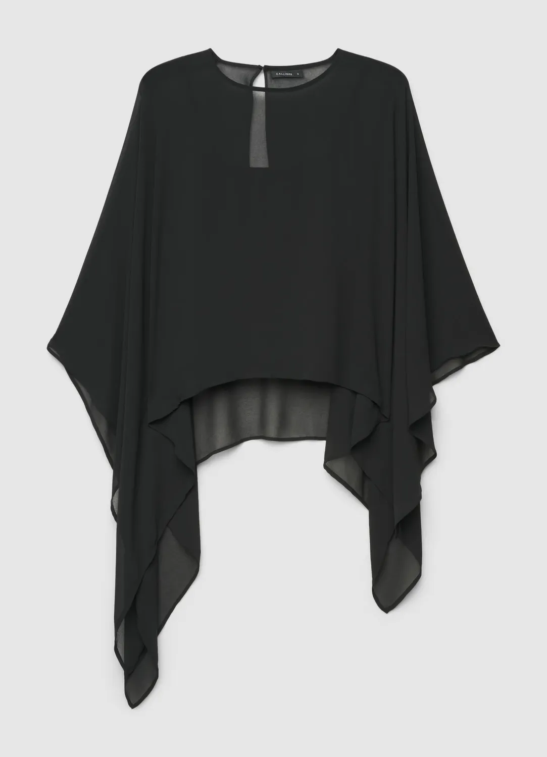 Calliope chemise kimono ample unie col rond femme