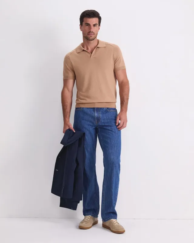 Sportscraft Brookes polo maille homme soie-coton