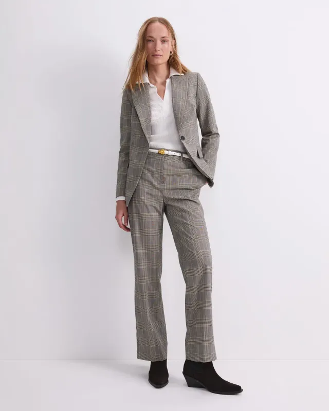 Sportscraft Chelsea pantalon à carreaux coupe droite