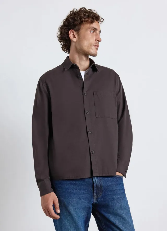 Calliope chemise homme coton classique manches longues