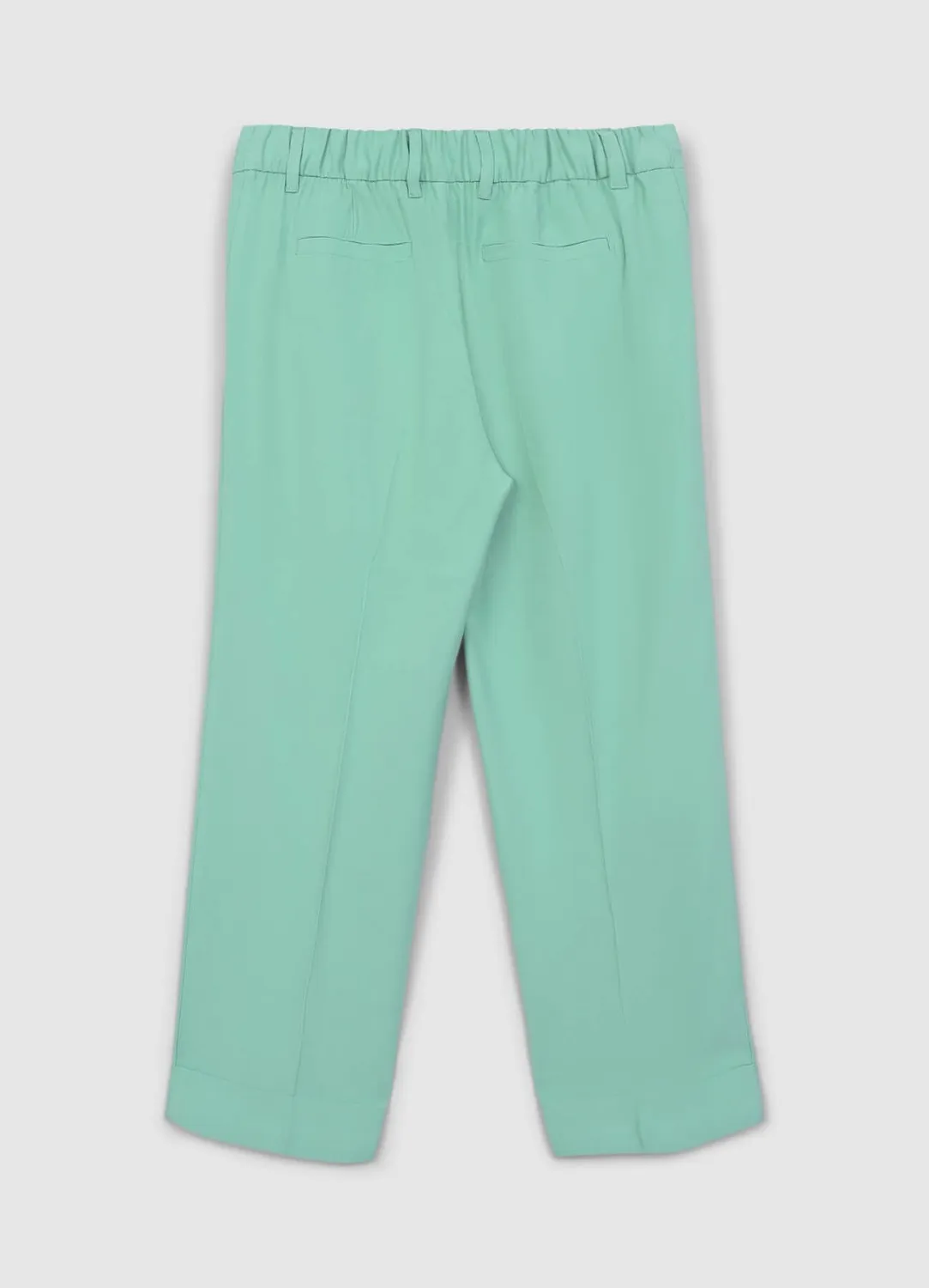 Calliope pantalon classique femme revers élastique