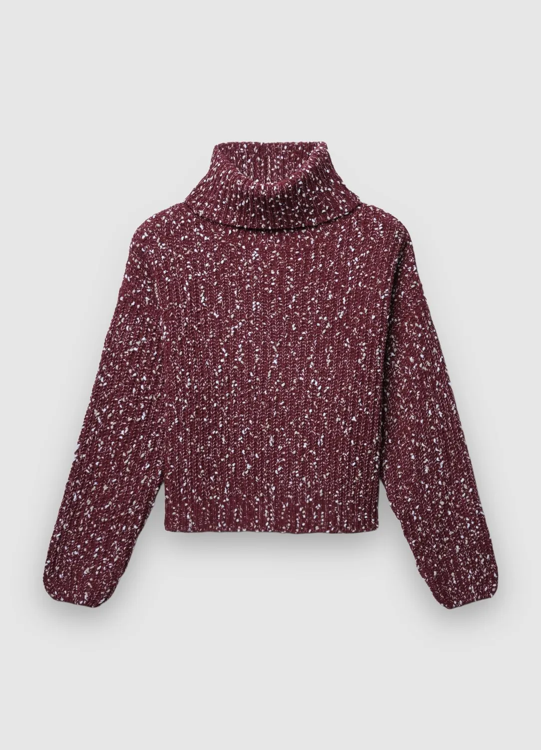 Calliope pull col roulé femme maille fantaisie