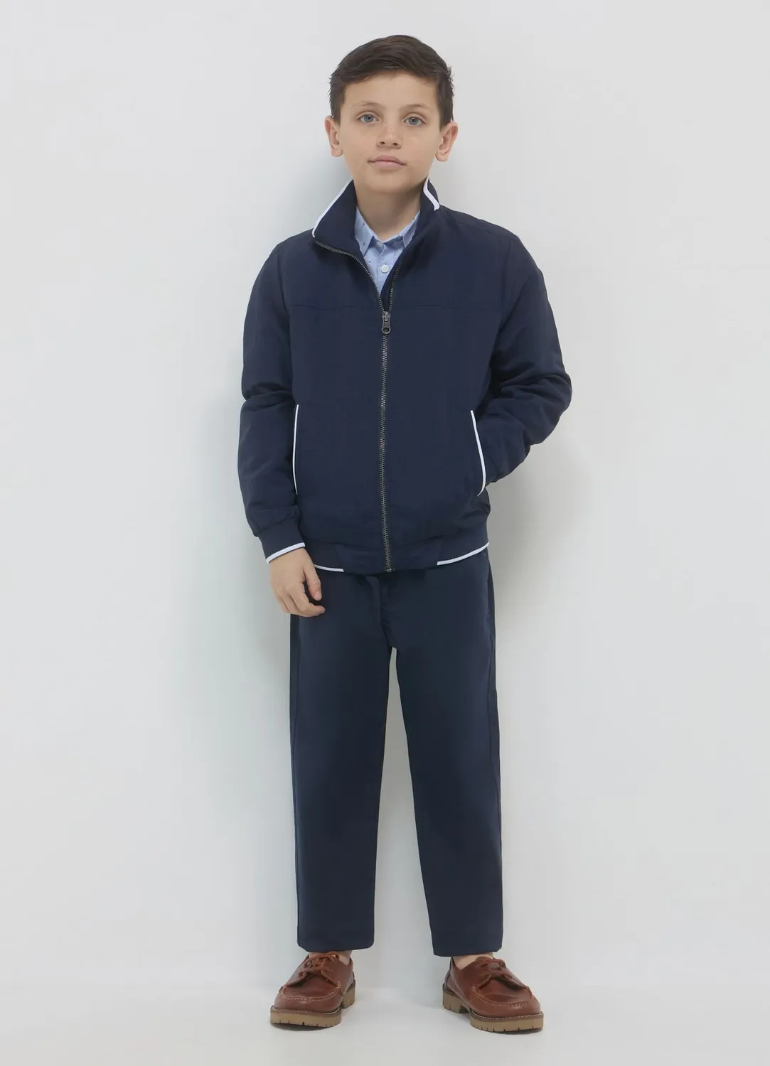 Calliope bomber garçon 8-9 ans uni zip