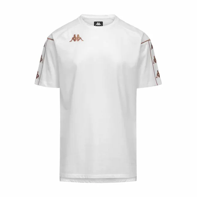 Kappa Mavio t-shirt blanc homme bande manches