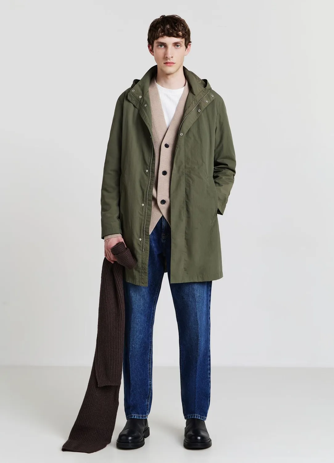 Calliope parka léger homme capuche poches