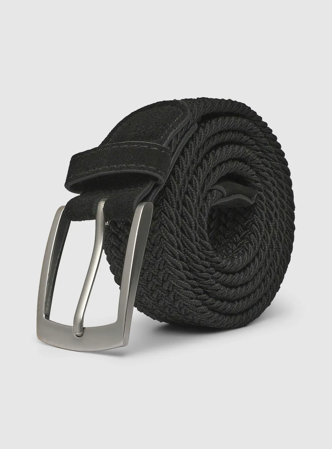Calliope ceinture tressée homme boucle métal