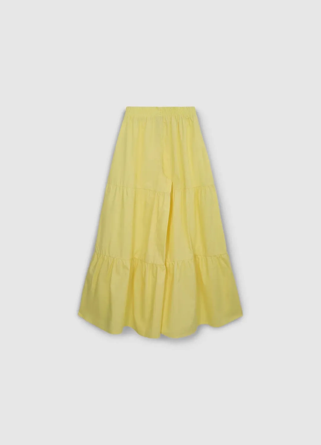 Calliope pantalon large à volants taille S coton
