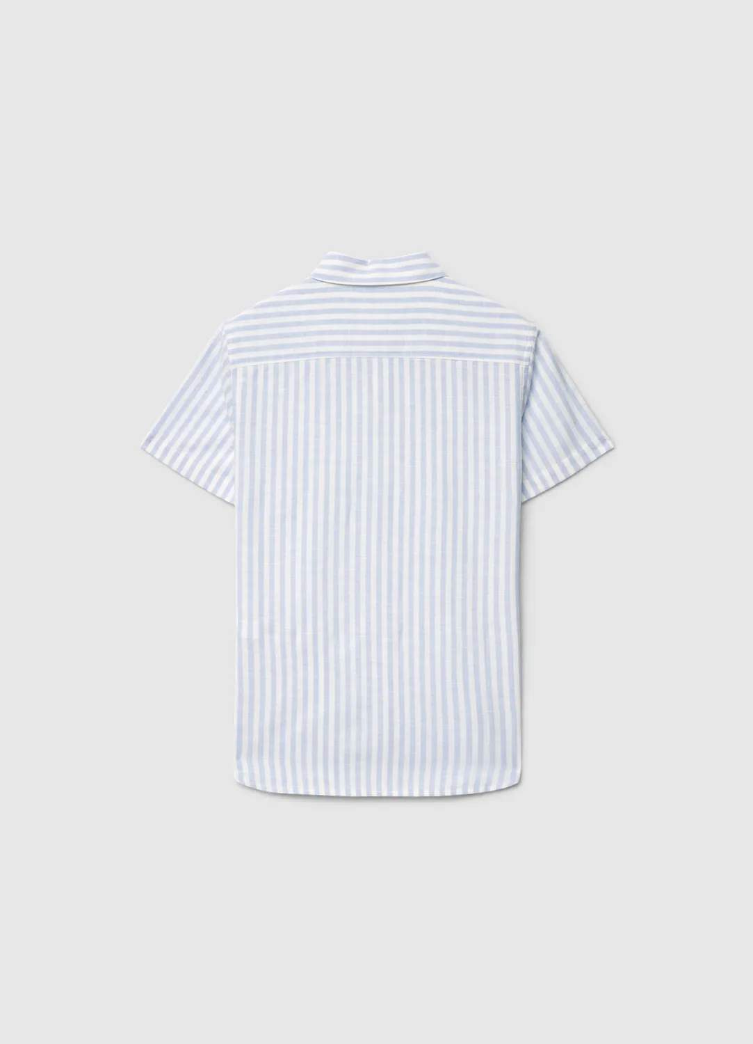 Calliope Chemise Rayée Garçon Col Classique Cérémonie