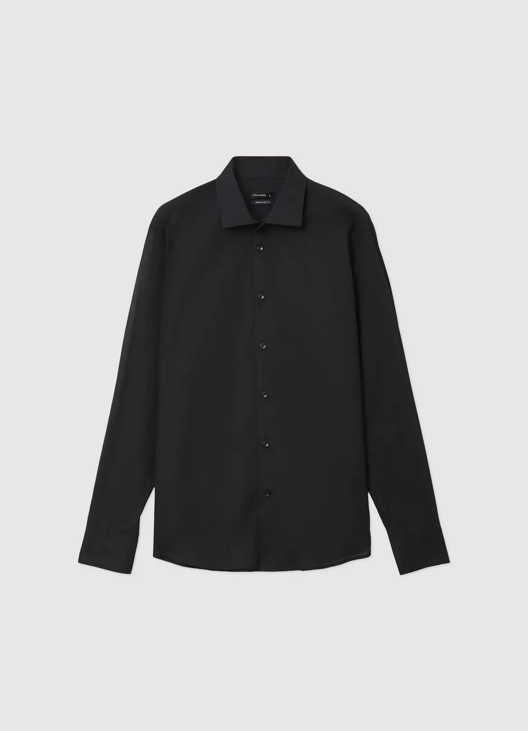 Calliope chemise regular mousseline homme uni