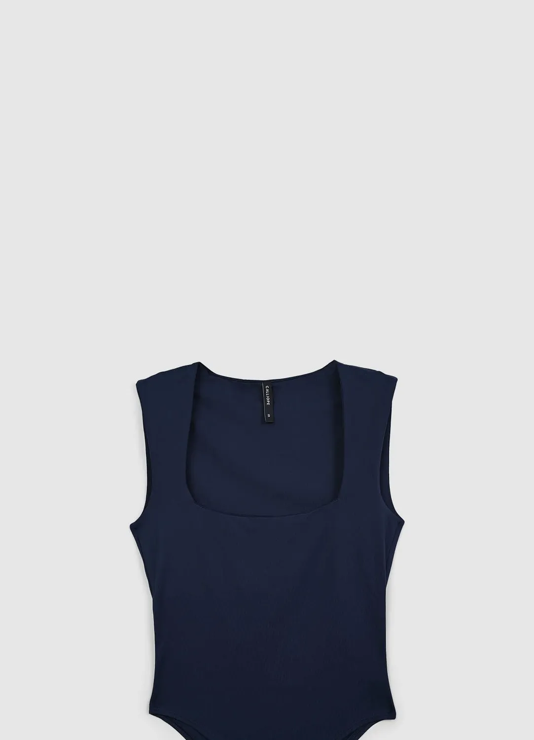 Calliope body femme col carré uni regular