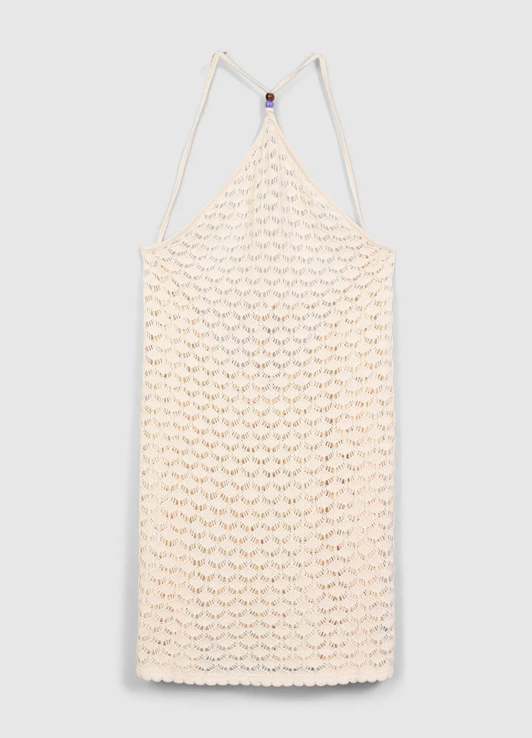 Calliope Vestito uncinetto robe courte crochet ajourée