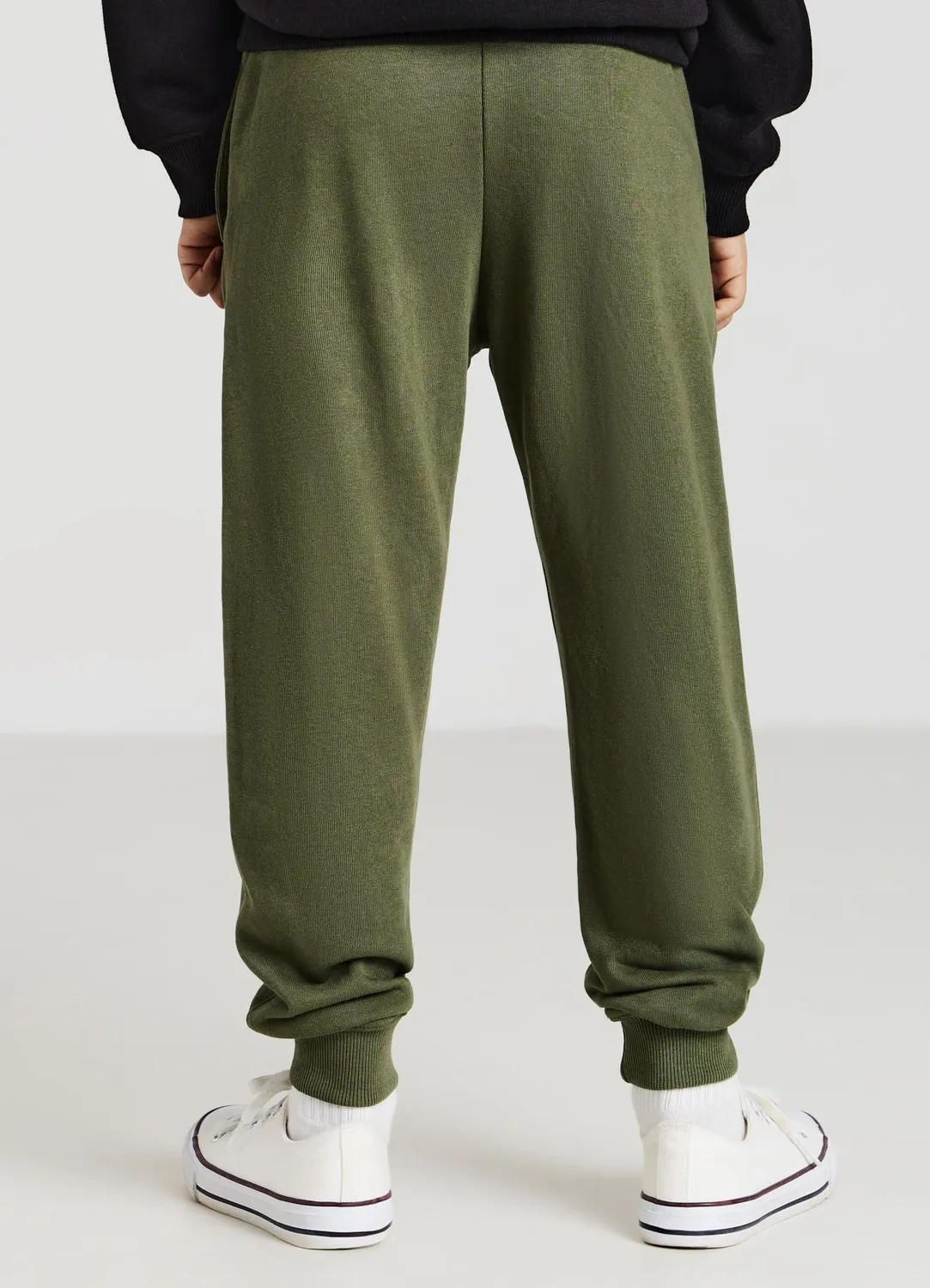 Calliope Pantalon Jogging Uni Garçon Élastiqué