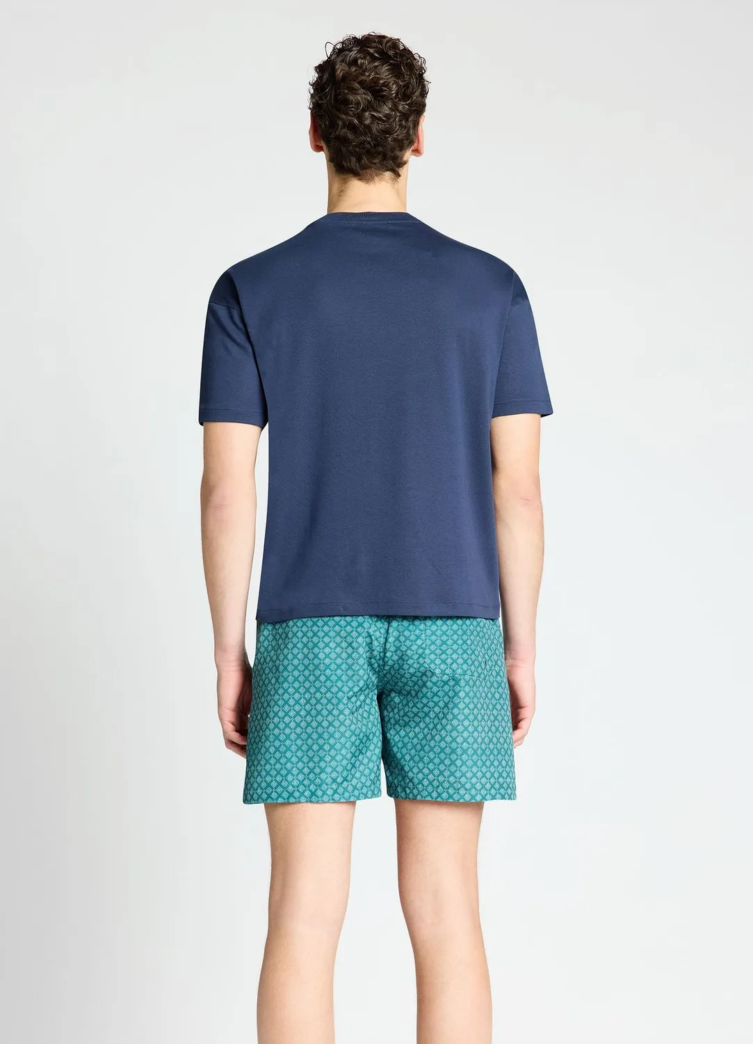 Calliope t-shirt homme ample col rond uni