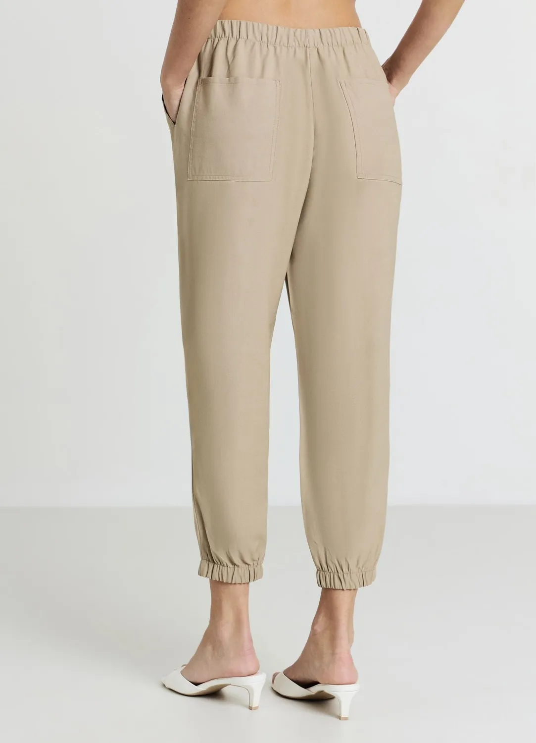 Calliope jogger uni femme regular cordon