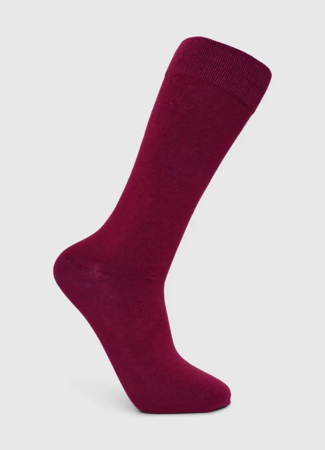 Calliope Chaussettes hautes homme taille unique unies
