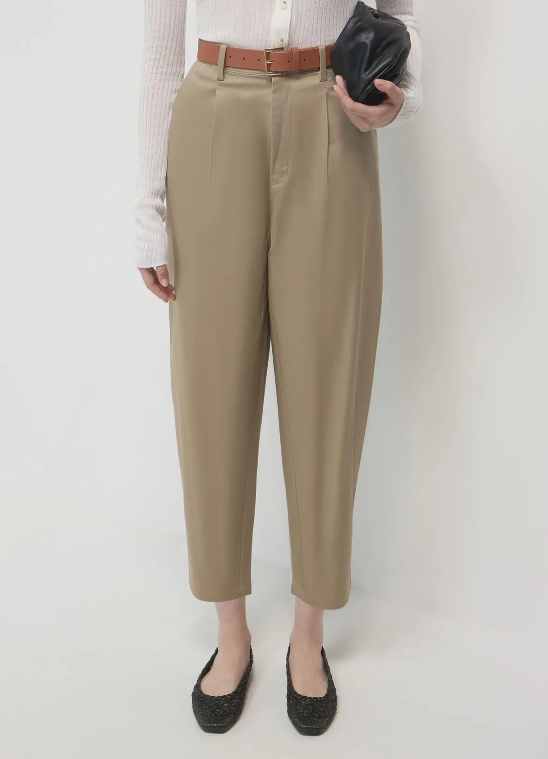 Calliope Carrot Fit pantalon femme taille haute