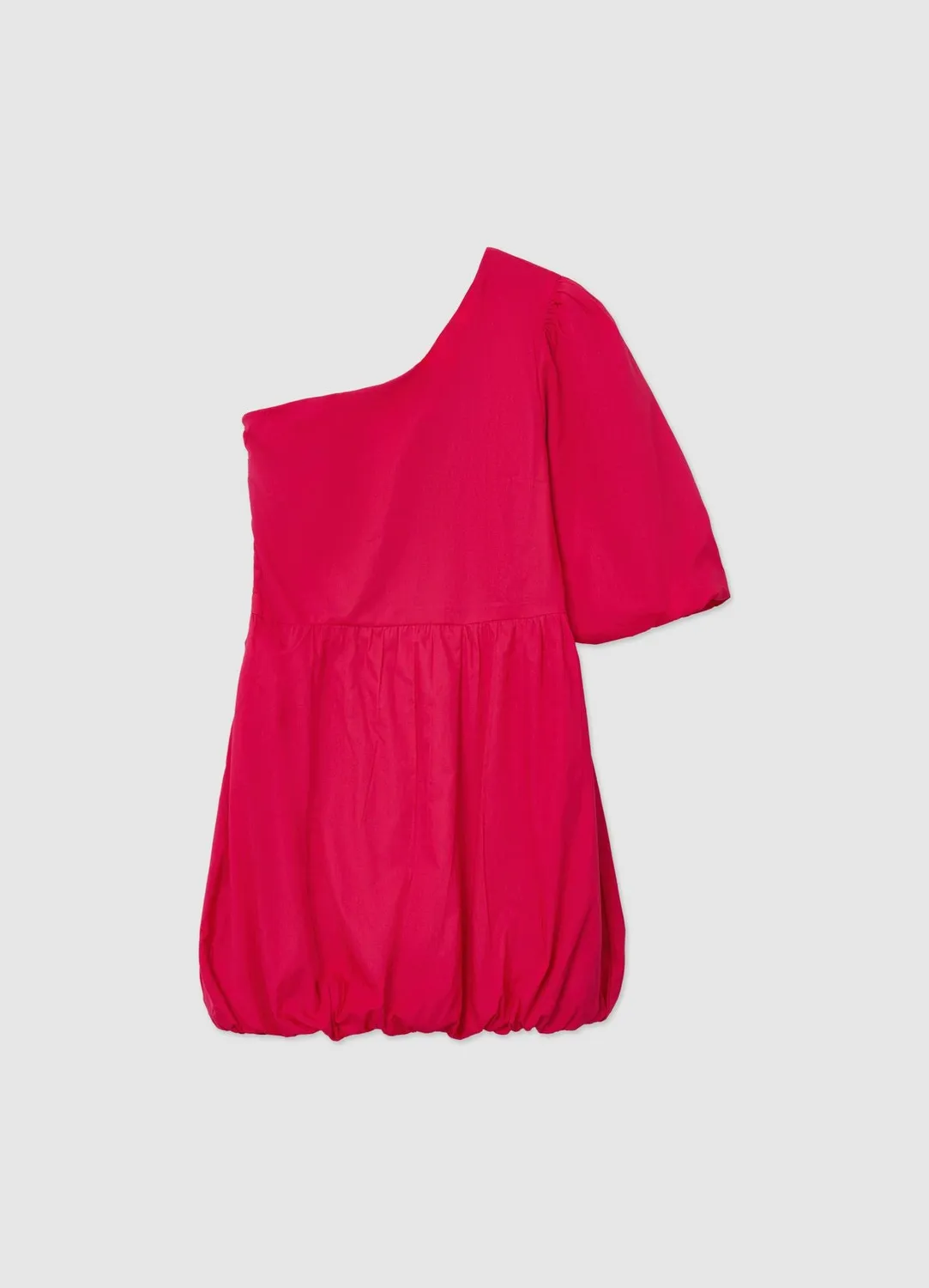 Calliope robe courte monospalla ballon XS-M