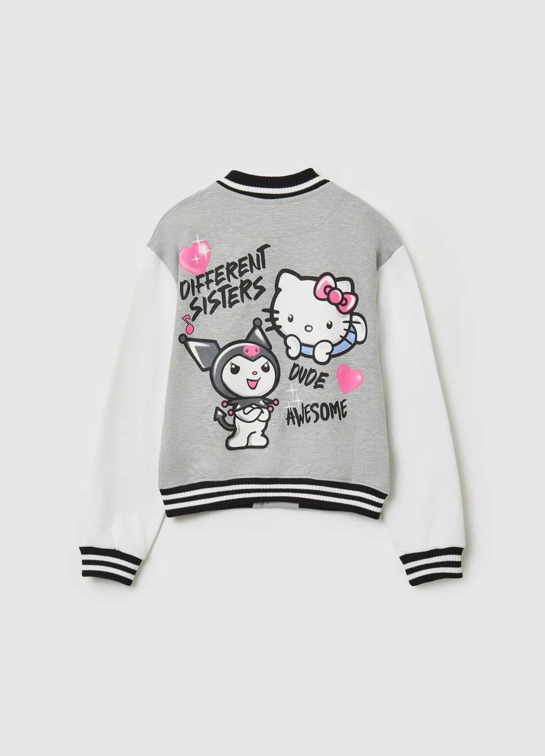 Calliope bomber college Hello Kitty Kuromi fille
